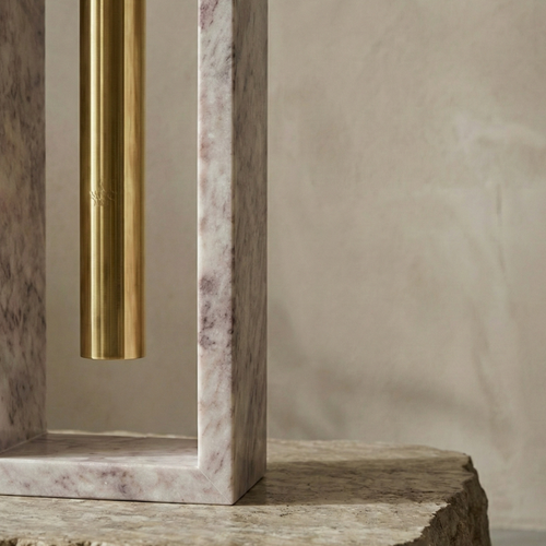 Lilac White Flower Vase