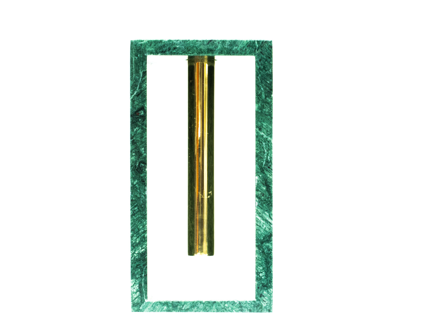 Forest Green Serene Flower Vase