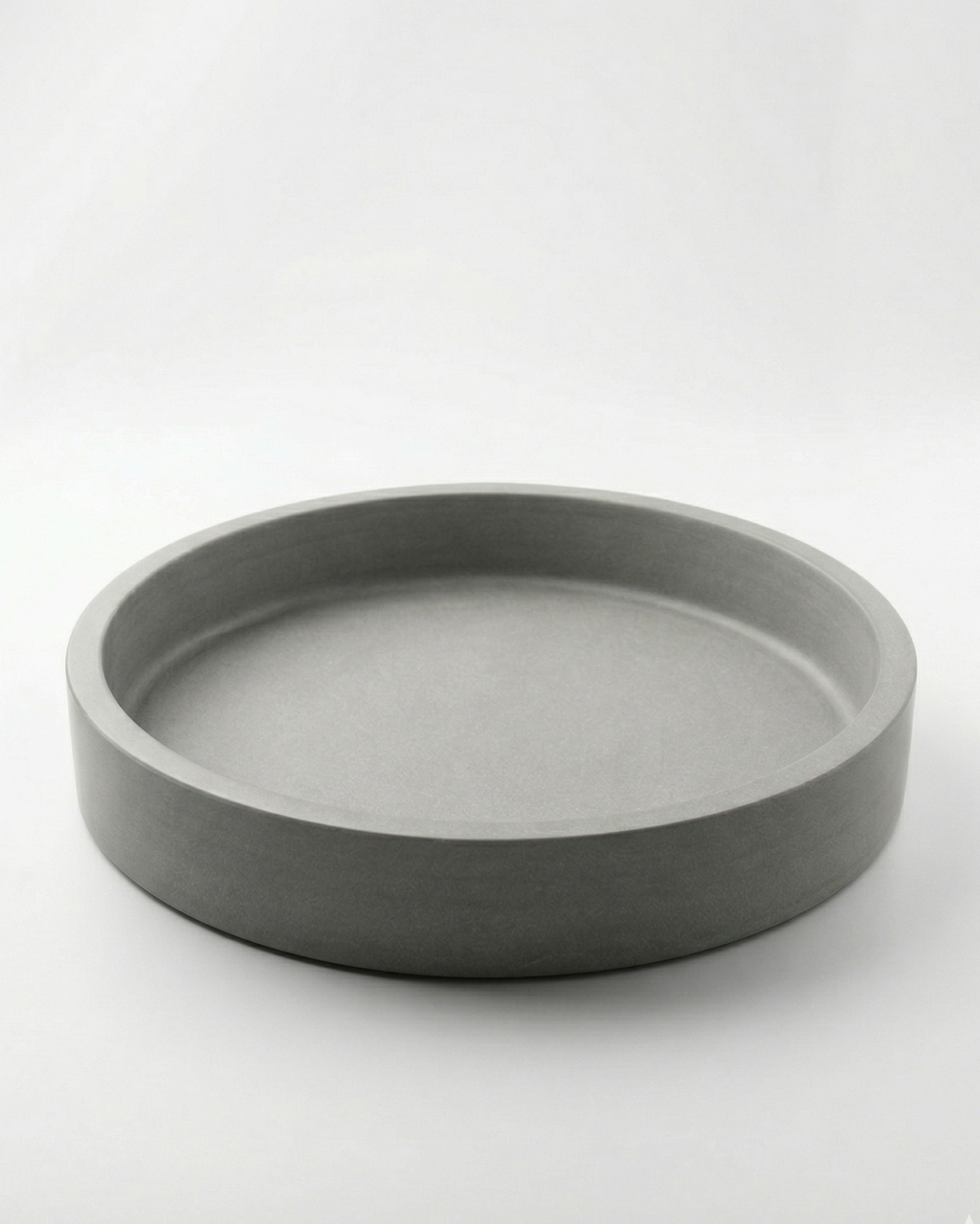 The Artisan Grey Natural Marble Catchall Tray | 8”