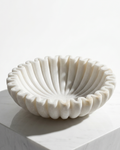 The Kamal Fluted Marble Urli